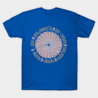 25-Hour Holiday Radio Show "all the robots" T-Shirt